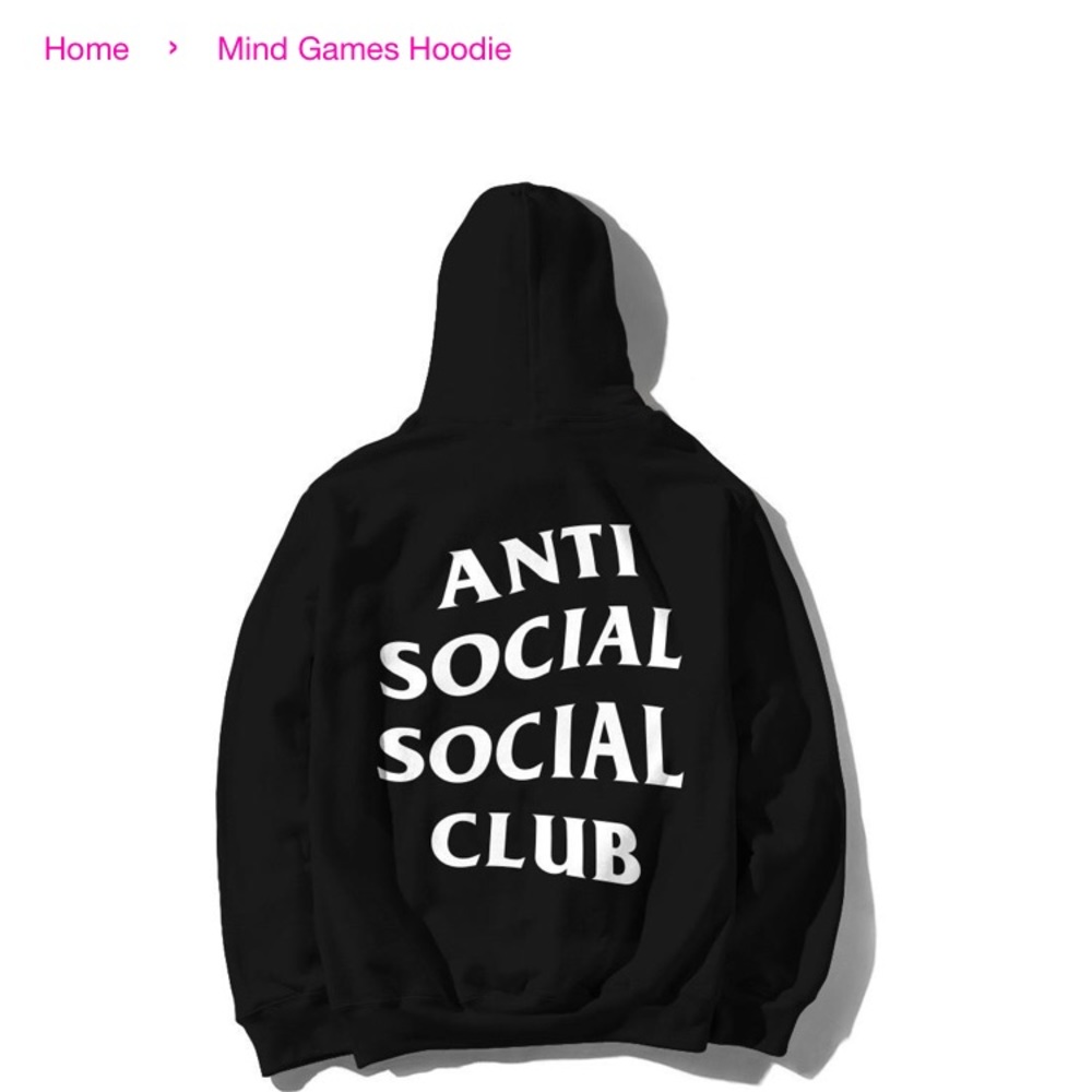 Anti Social Social Club Mind Games hoodie